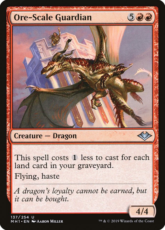 Ore-Scale Guardian 137 (Modern Horizons)  - Foil | Good Games Adelaide SA