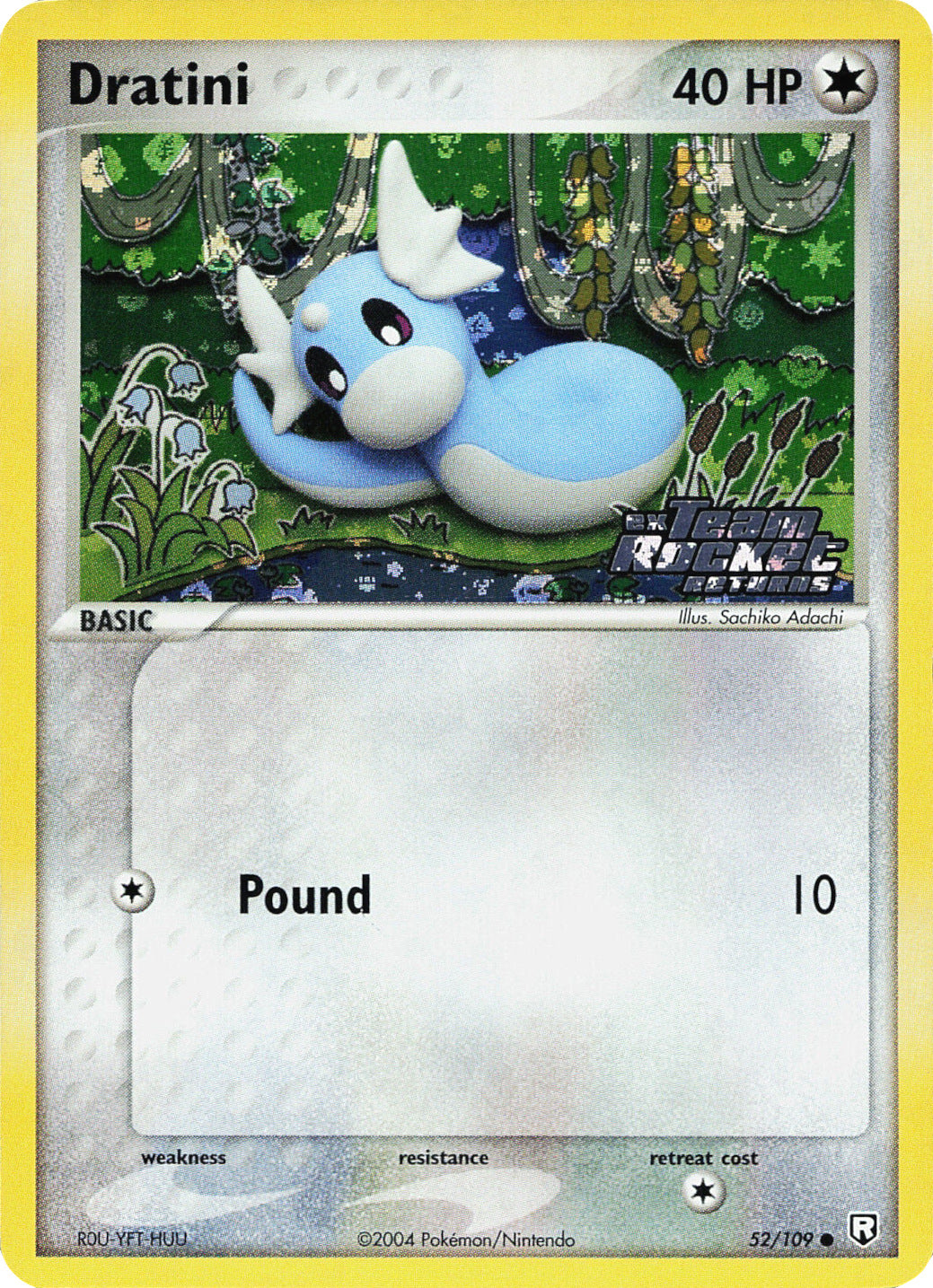 Dratini (52/109) (Stamped) [EX: Team Rocket Returns] | Good Games Adelaide SA