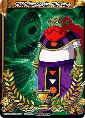DBSCG Championship 2019 Warrior (Merit Card) - Universe 9 "Sidra" (9) [Tournament Promotion Cards] | Good Games Adelaide SA
