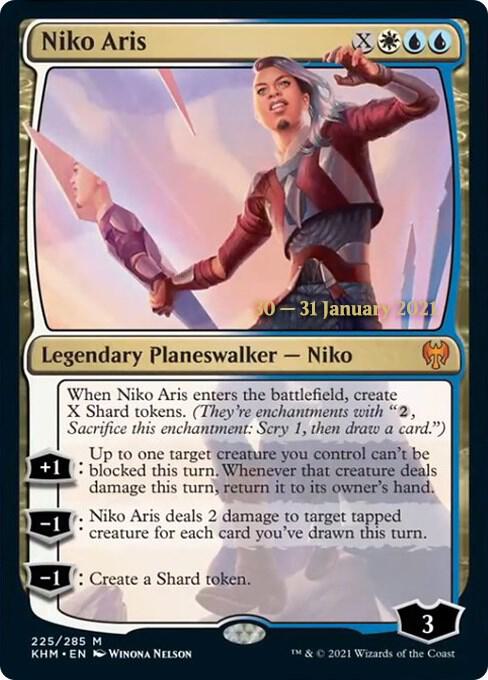 Niko Aris 225 (Prerelease Cards)  - Foil | Good Games Adelaide SA