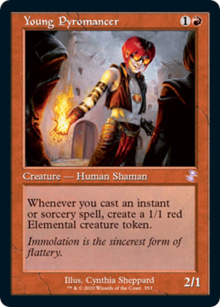 Young Pyromancer 353 (Time Spiral: Remastered)  - Foil | Good Games Adelaide SA