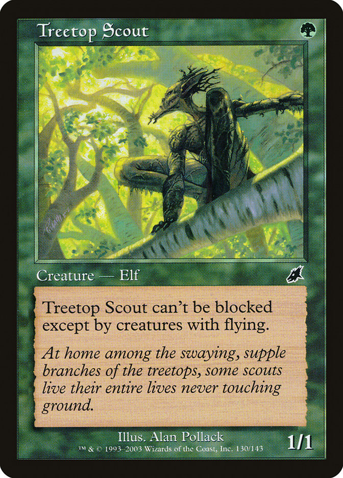 Treetop Scout 130 (Scourge)  - Foil | Good Games Adelaide SA