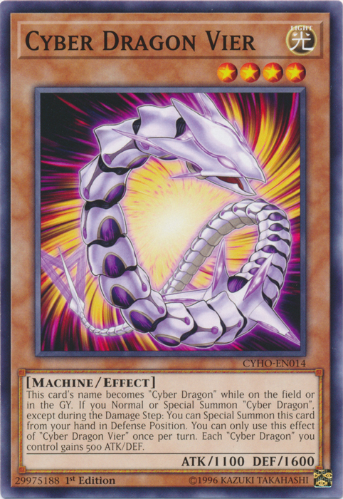 Cyber Dragon Vier [CYHO-EN014] Common | Good Games Adelaide SA