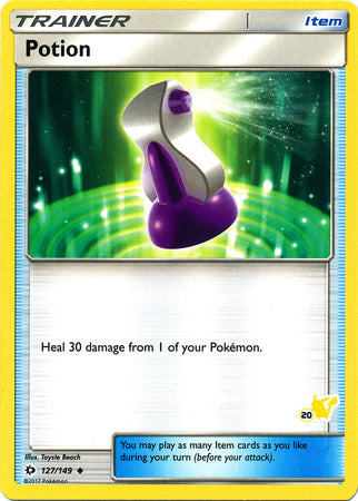 Potion (127/149) (Pikachu Stamp #20) [Battle Academy 2020] | Good Games Adelaide SA