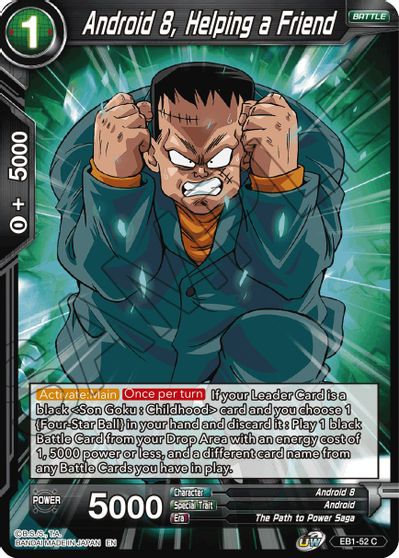 Android 8, Helping a Friend (EB1-52) [Battle Evolution Booster] | Good Games Adelaide SA