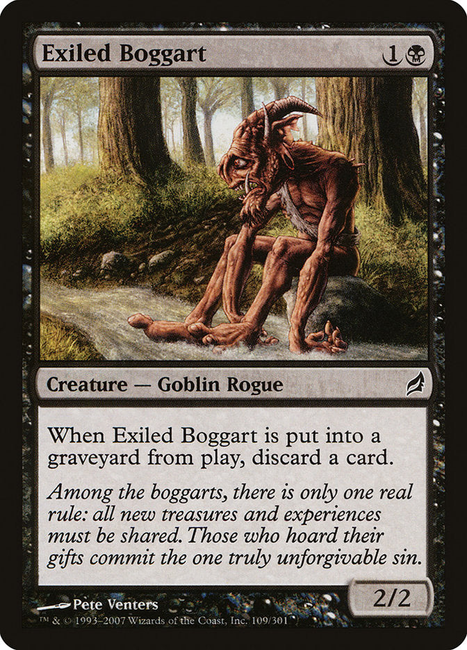 Exiled Boggart 109 (Lorwyn)  - Foil | Good Games Adelaide SA