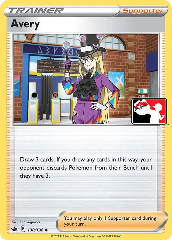 Avery Series 1 130/198 (Prize Pack Series Cards)  | Good Games Adelaide SA
