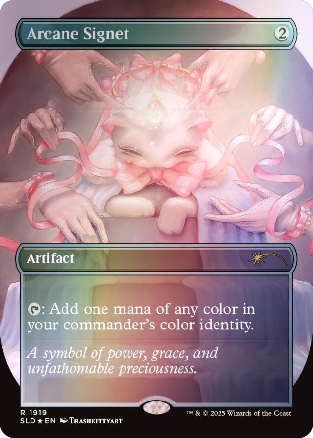 Arcane Signet 1919 Rainbow Foil 1919 (Secret Lair Drop Series)  - Foil | Good Games Adelaide SA