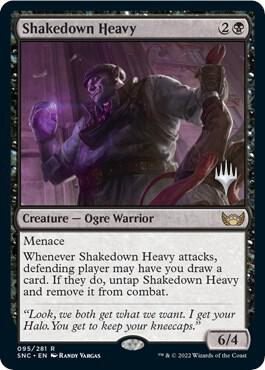 Shakedown Heavy 95 (Promo Pack: Streets of New Capenna)  - Foil | Good Games Adelaide SA