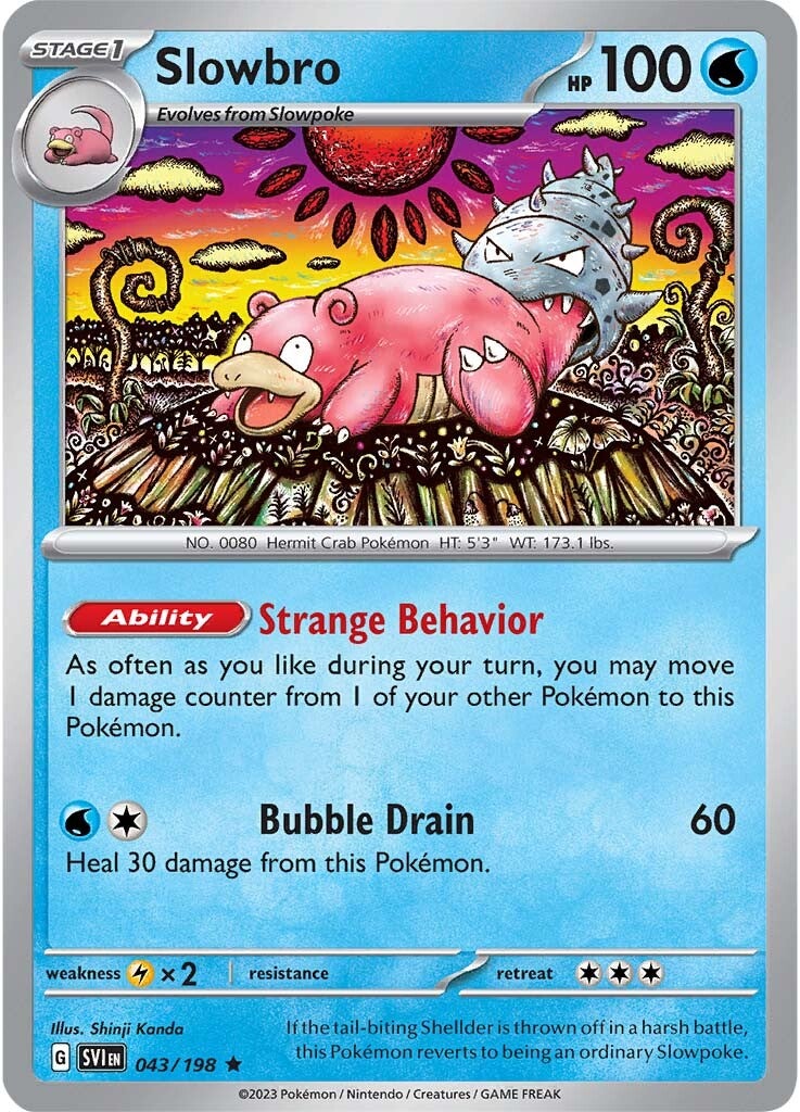 Slowbro (043/198) [Scarlet & Violet: Base Set] | Good Games Adelaide SA