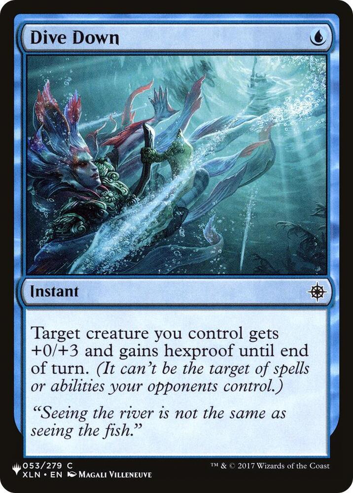 Dive Down 053/279 (The List Reprints)  | Good Games Adelaide SA