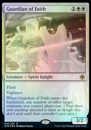 Guardian of Faith [Dungeons & Dragons: Adventures in the Forgotten Realms Prerelease Promos] | Good Games Adelaide SA