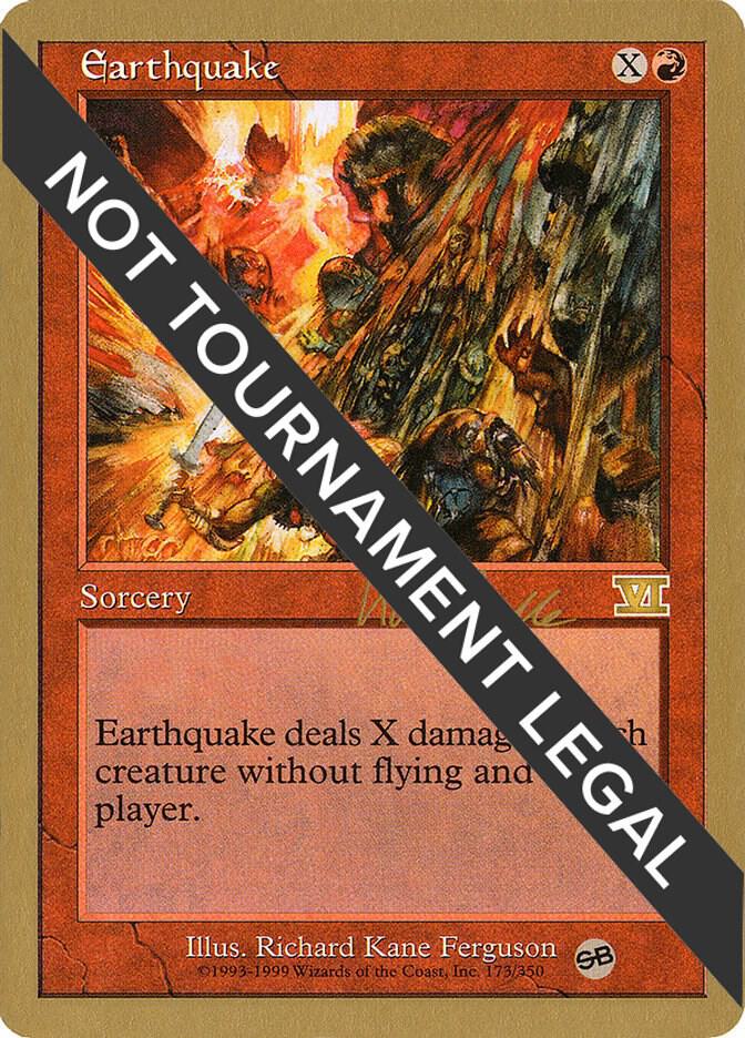 Earthquake 1999 Kai Budde 6ED SB kb173sb/111 (World Championship Decks)  | Good Games Adelaide SA