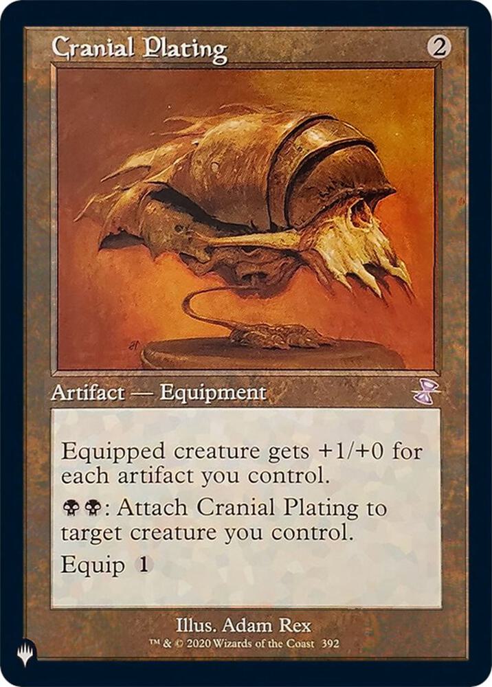 Cranial Plating 392/289 (The List Reprints)  | Good Games Adelaide SA