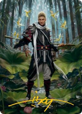 Grand Master of Flowers Art Card Gold Stamped Signature 79 (Art Series: Adventures in the Forgotten Realms)  | Good Games Adelaide SA