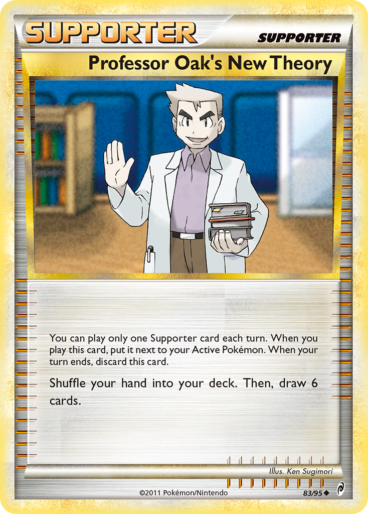Professor Oak's New Theory (83/95) [HeartGold & SoulSilver: Call of Legends] | Good Games Adelaide SA