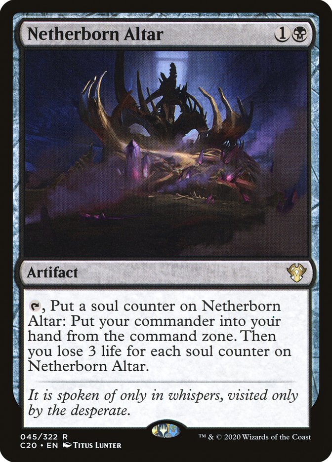 Netherborn Altar [Commander 2020] | Good Games Adelaide SA