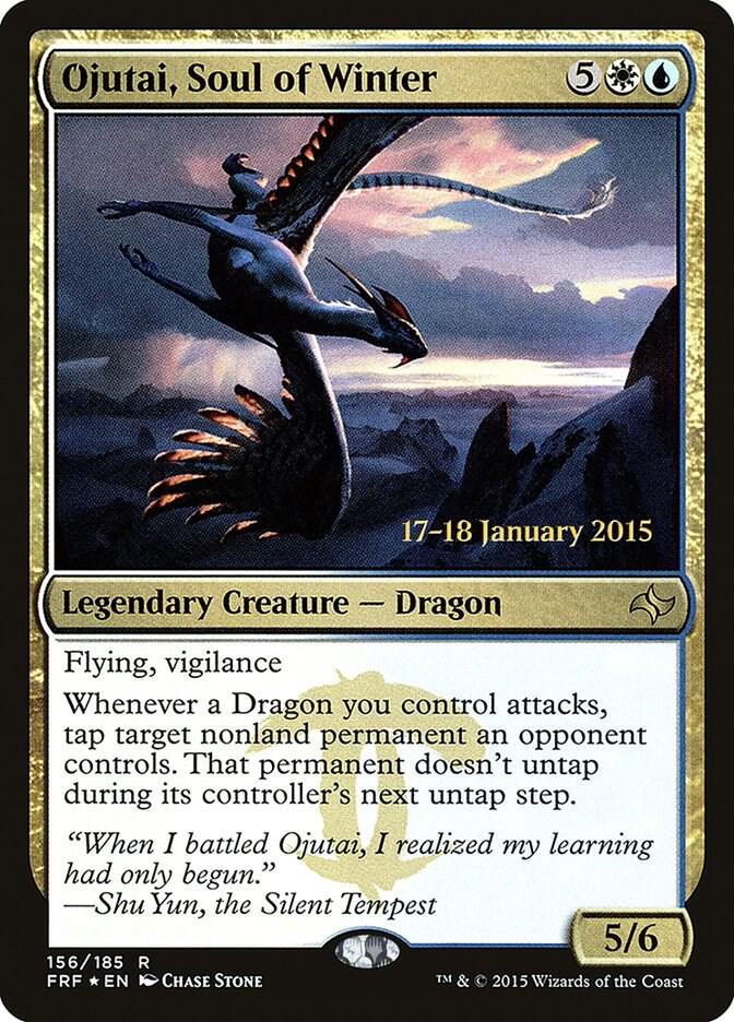 Ojutai Soul of Winter 156 (Prerelease Cards)  - Foil | Good Games Adelaide SA