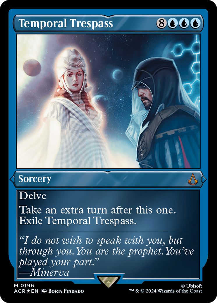 Temporal Trespass (Foil Etched) [Assassin's Creed] | Good Games Adelaide SA