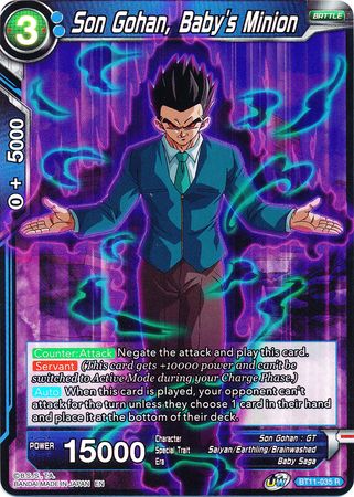 Son Gohan, Baby's Minion [BT11-035] | Good Games Adelaide SA