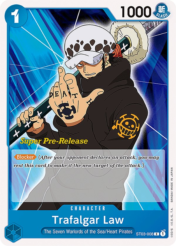 Trafalgar Law [Super Pre-Release Starter Deck: The Seven Warlords of the Sea] | Good Games Adelaide SA