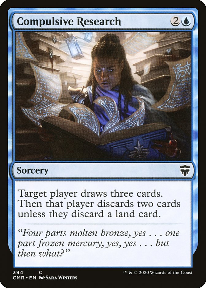 Compulsive Research [Commander Legends] | Good Games Adelaide SA