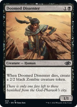 Doomed Dissenter [Jumpstart 2022] | Good Games Adelaide SA