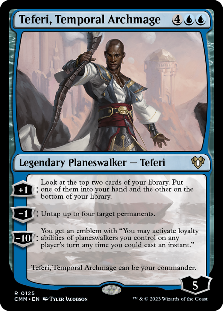 Teferi, Temporal Archmage [Commander Masters] | Good Games Adelaide SA