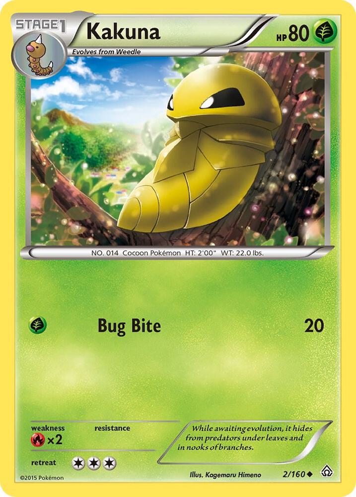 Kakuna 2/160 (XY - Primal Clash)  | Good Games Adelaide SA