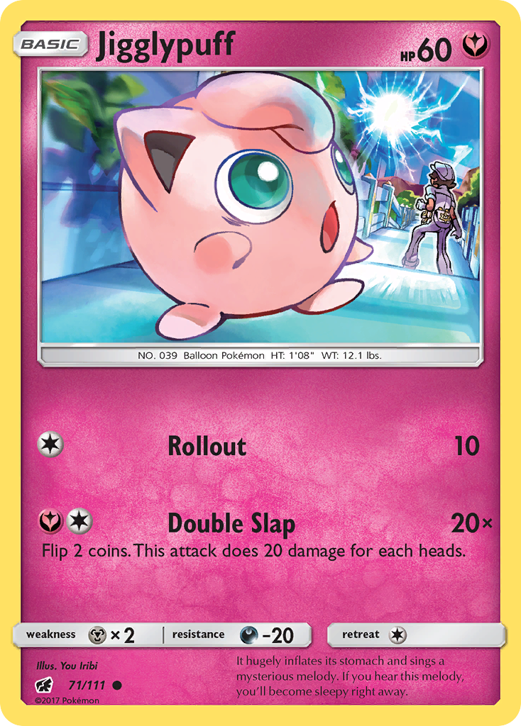 Jigglypuff (71/111) [Sun & Moon: Crimson Invasion] | Good Games Adelaide SA