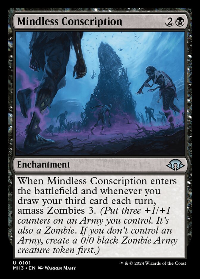 Mindless Conscription 101 (Modern Horizons 3)  | Good Games Adelaide SA