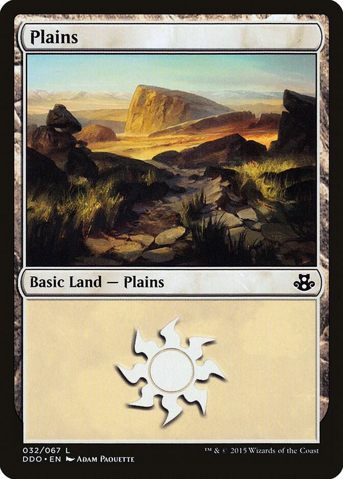 Plains 032 32 (Duel Decks: Elspeth vs. Kiora)  | Good Games Adelaide SA