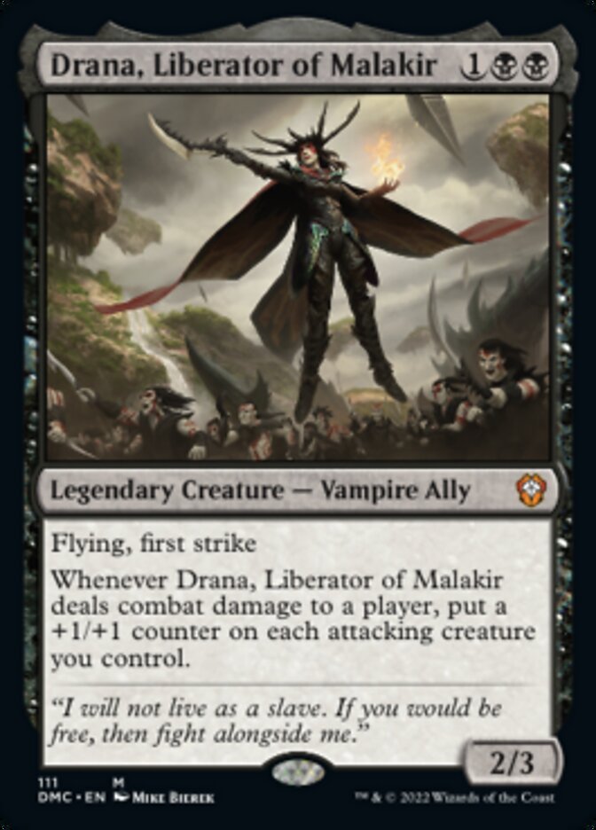 Drana, Liberator of Malakir [Dominaria United Commander] | Good Games Adelaide SA