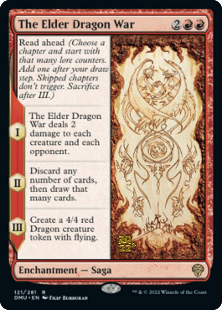 The Elder Dragon War 121 (Prerelease Cards)  - Foil | Good Games Adelaide SA