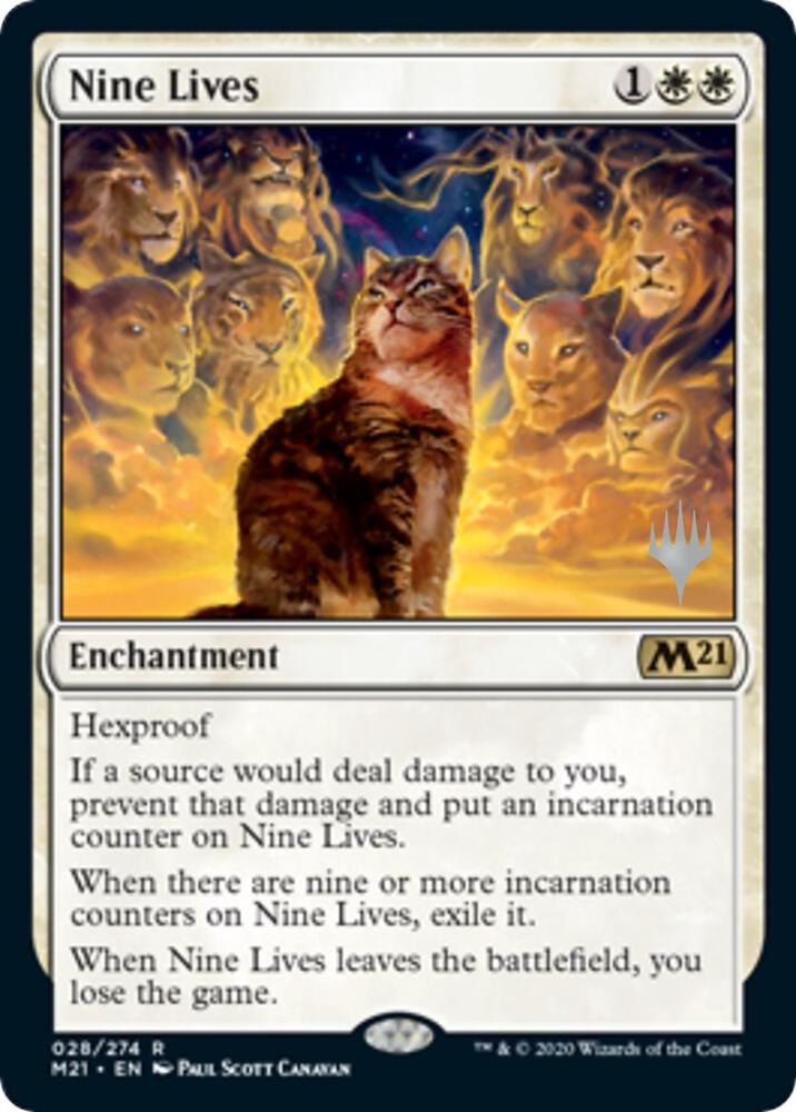 Nine Lives 28 (Promo Pack: Core Set 2021)  | Good Games Adelaide SA