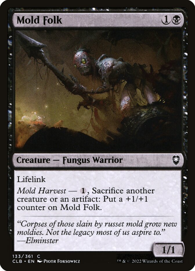 Mold Folk 133 (Commander Legends: Battle for Baldur's Gate)  | Good Games Adelaide SA