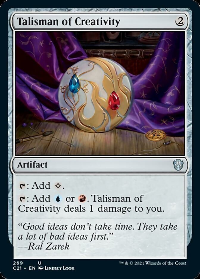 Talisman of Creativity [Commander 2021] | Good Games Adelaide SA