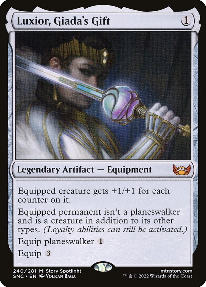 Luxior, Giada's Gift 240 (Streets of New Capenna)  - Foil | Good Games Adelaide SA