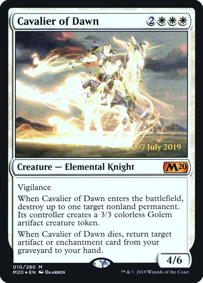 Cavalier of Dawn 10 (Prerelease Cards)  - Foil | Good Games Adelaide SA