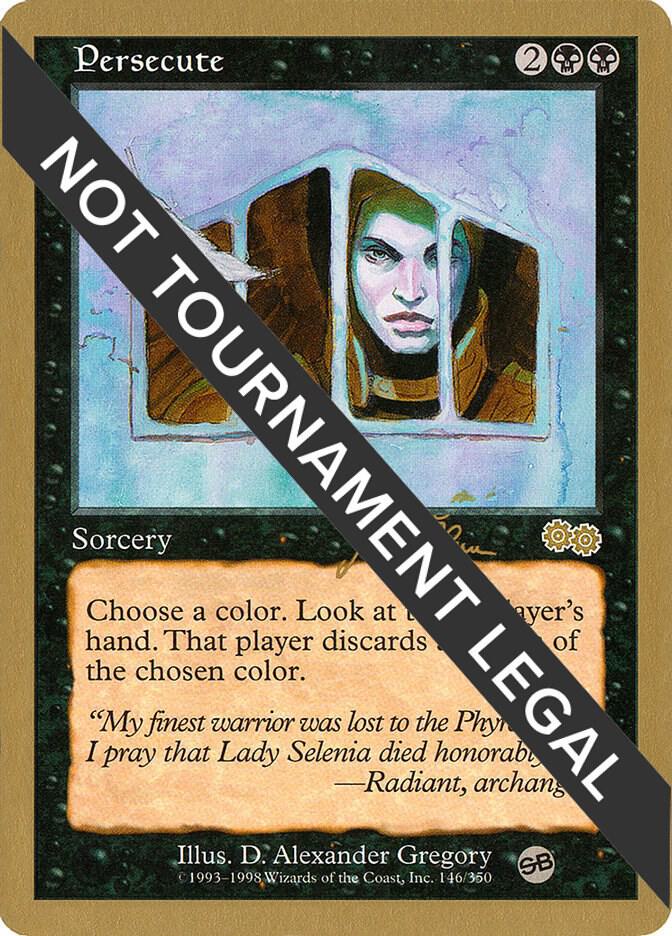 Persecute 1999 Jakub Slemr USG SB js146sb/111 (World Championship Decks)  | Good Games Adelaide SA
