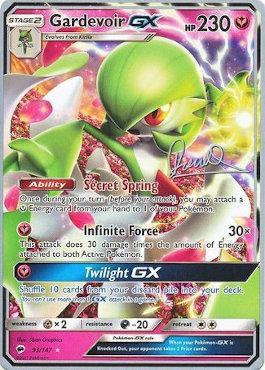 Gardevoir GX (93/147) (Infinite Force - Diego Cassiraga) [World Championships 2017] | Good Games Adelaide SA