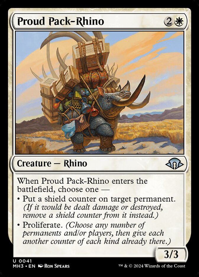 Proud Pack-Rhino 41 (Modern Horizons 3)  | Good Games Adelaide SA