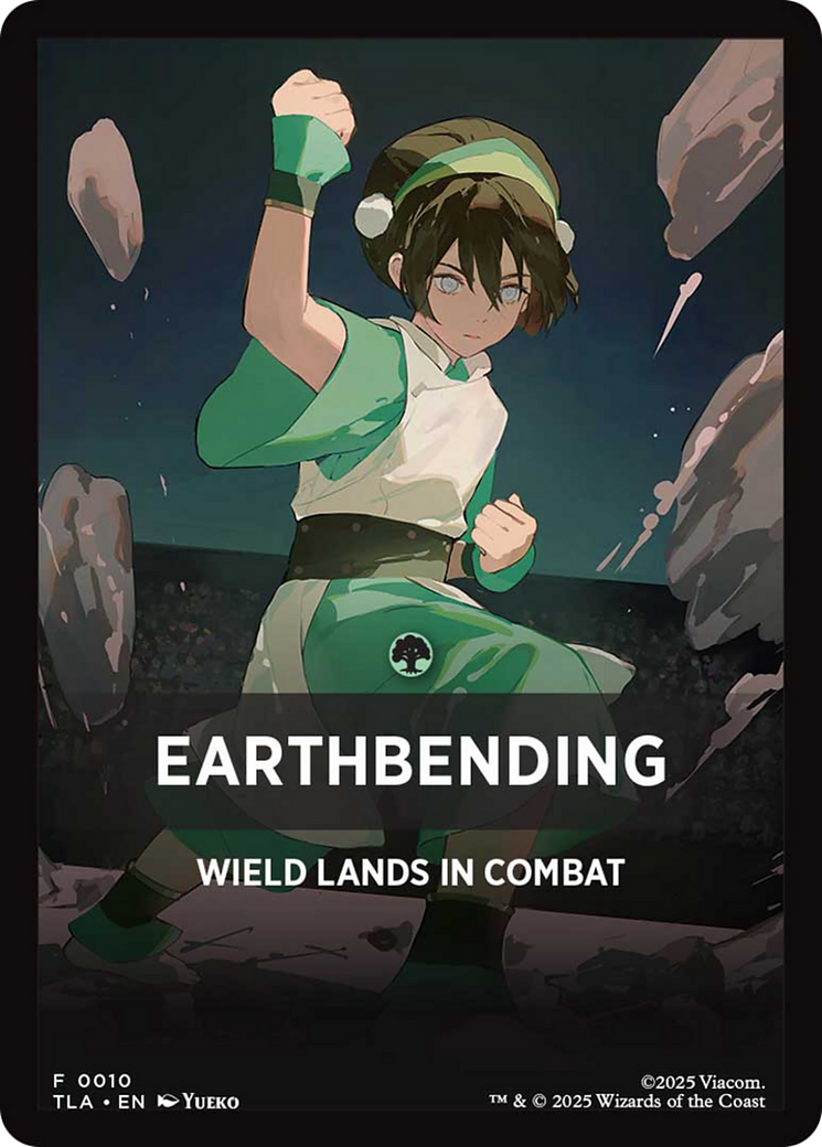 Earthbending Theme Card [Avatar: The Last Airbender] | Good Games Adelaide SA