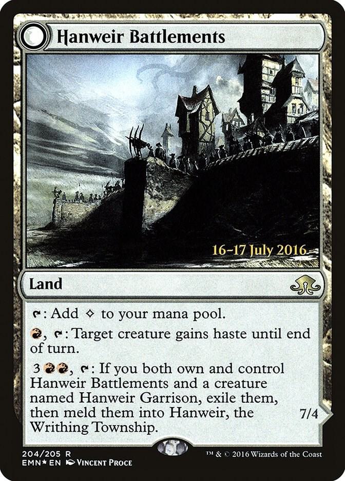 Hanweir Battlements 204 (Prerelease Cards)  - Foil | Good Games Adelaide SA