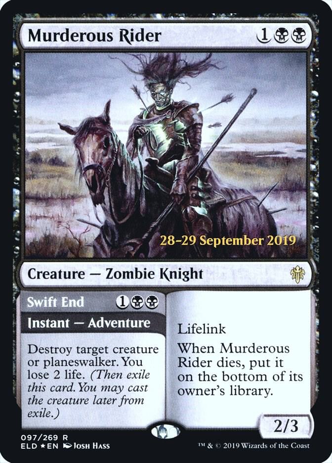 Murderous Rider 97 (Prerelease Cards)  - Foil | Good Games Adelaide SA