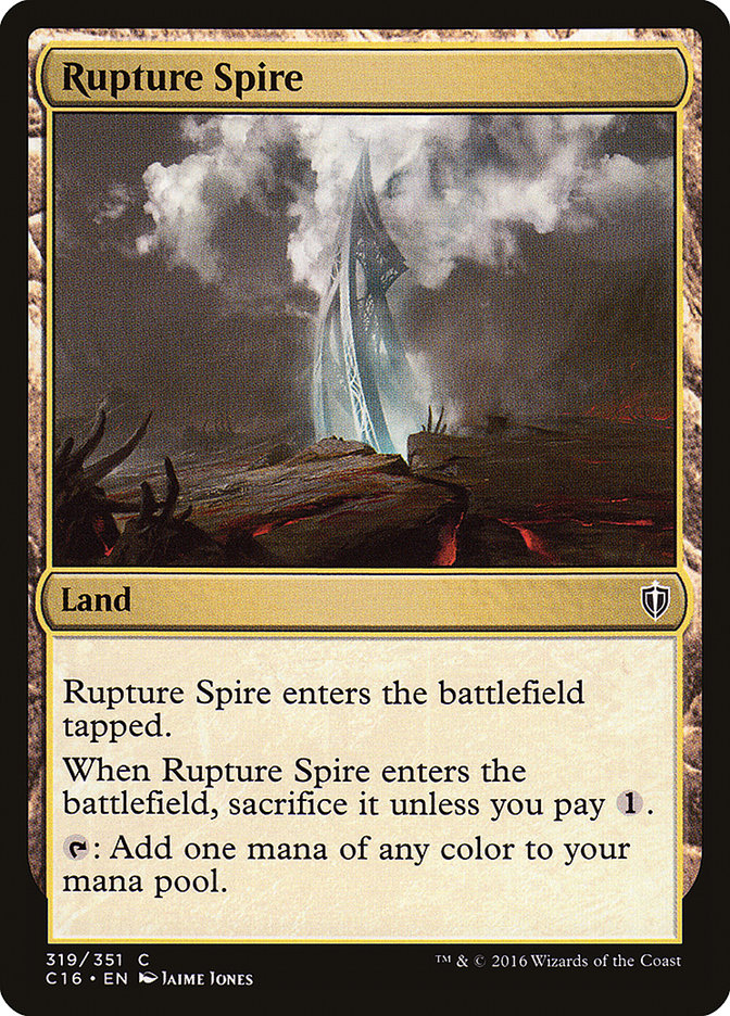 Rupture Spire [Commander 2016] | Good Games Adelaide SA