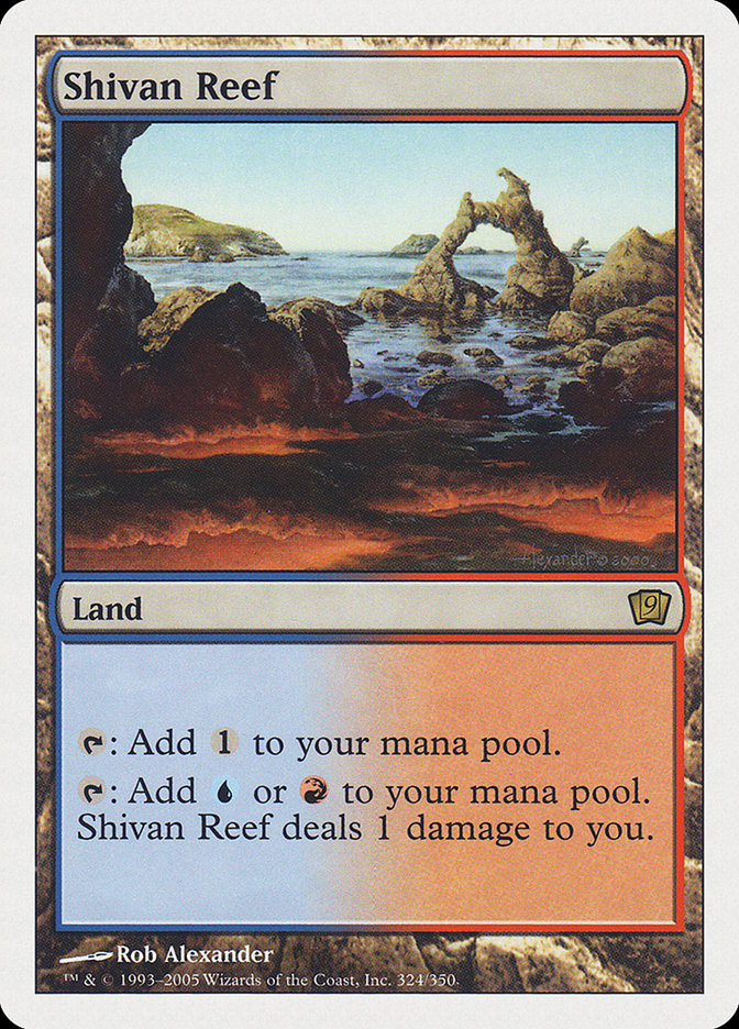 Shivan Reef [Ninth Edition] | Good Games Adelaide SA