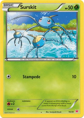 Surskit (16/30) [XY: Trainer Kit 2 - Latias] | Good Games Adelaide SA