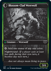 Weaver of Blossoms // Blossom-Clad Werewolf [Innistrad: Double Feature] | Good Games Adelaide SA