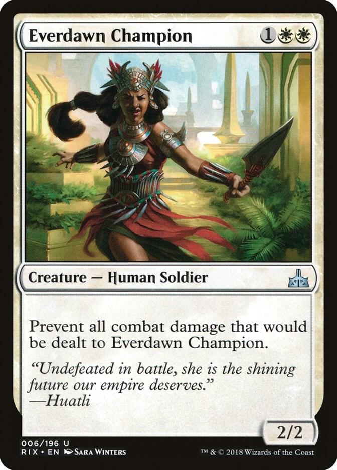 Everdawn Champion 6 (Rivals of Ixalan)  - Foil | Good Games Adelaide SA